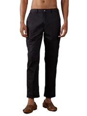 Men's Black Cotton Pant Style Pyjama