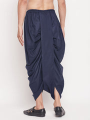 Men's Navy Blue Dhoti