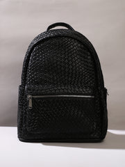 Women's The Weave Curve Backpack - Onyx Black