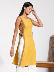 Women's Mustard Yellow Kurta