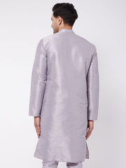 Men's LavAnder Silk Blend Kurta