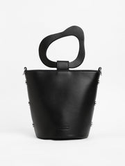 Women's The Flora Pot Bucket Bag - Onyx Black