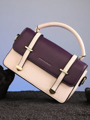 Women's The Linea Hand Bag - Ivory White:Wine Red