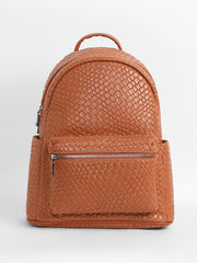 Women's The Weave Curve Backpack - Sienna Brown