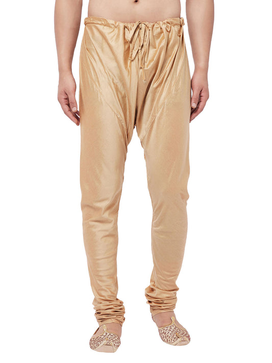 Men's Rose Gold Viscose Blend Pyjama