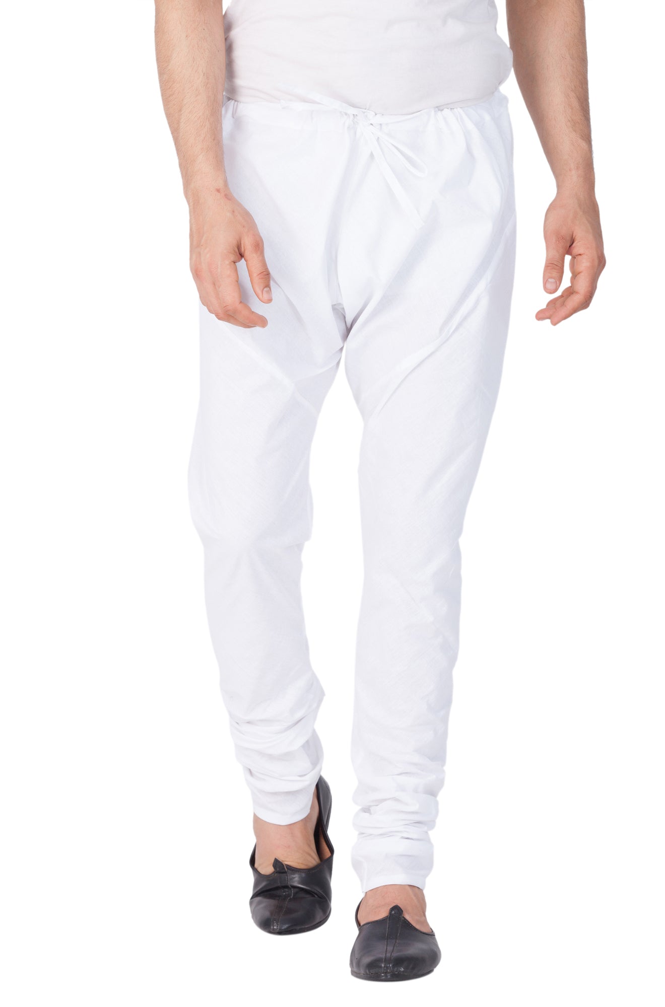 Men's White Pure cotton Pyjama