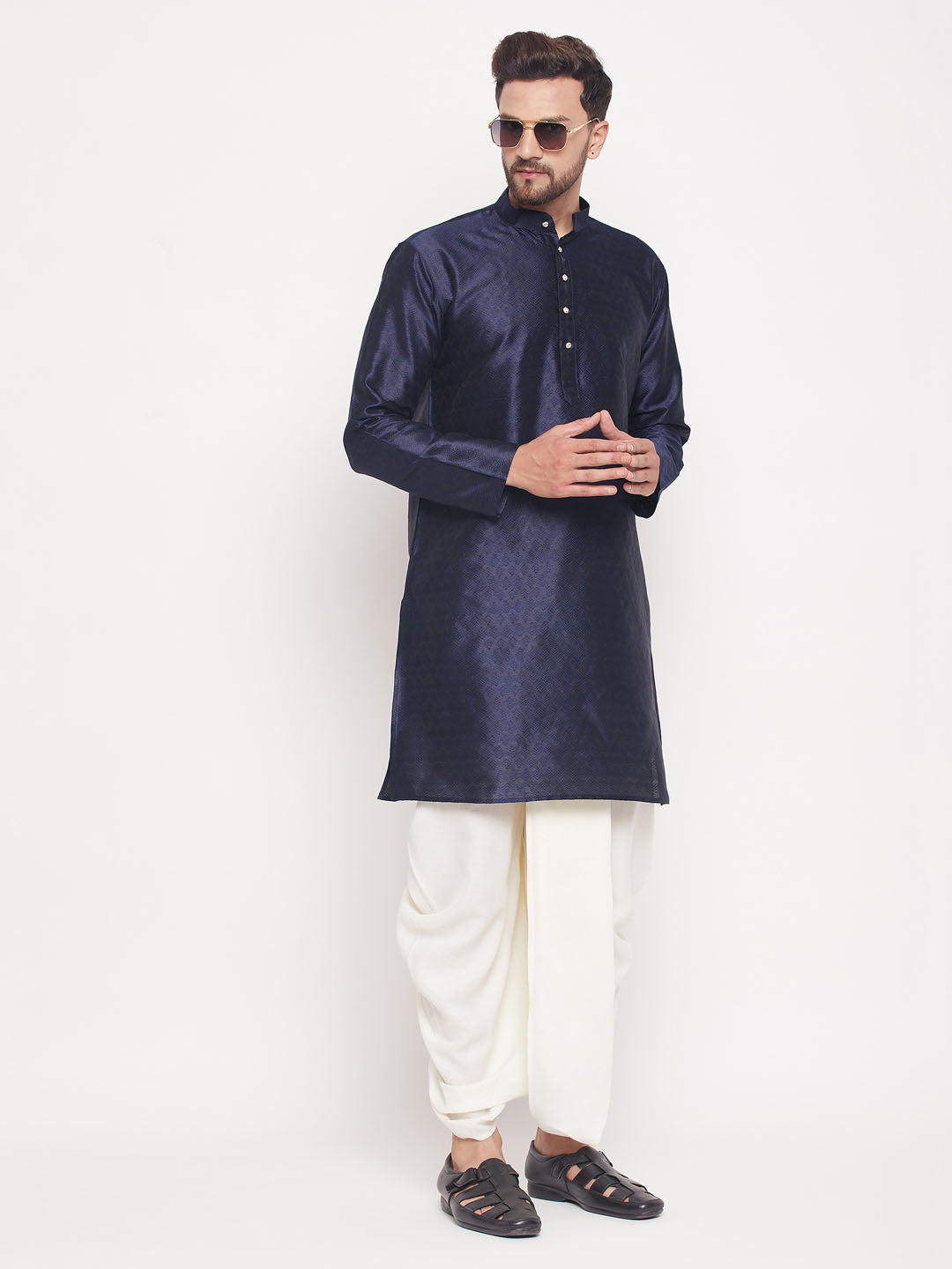 Men's Cream Dhoti