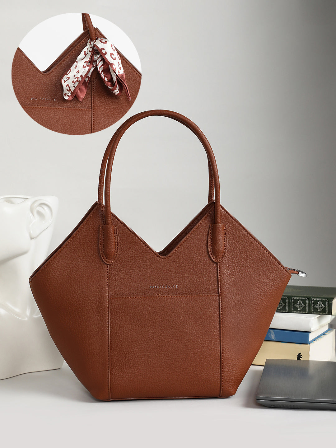 Women's The Pike Tote Bag - Terracotta Brown