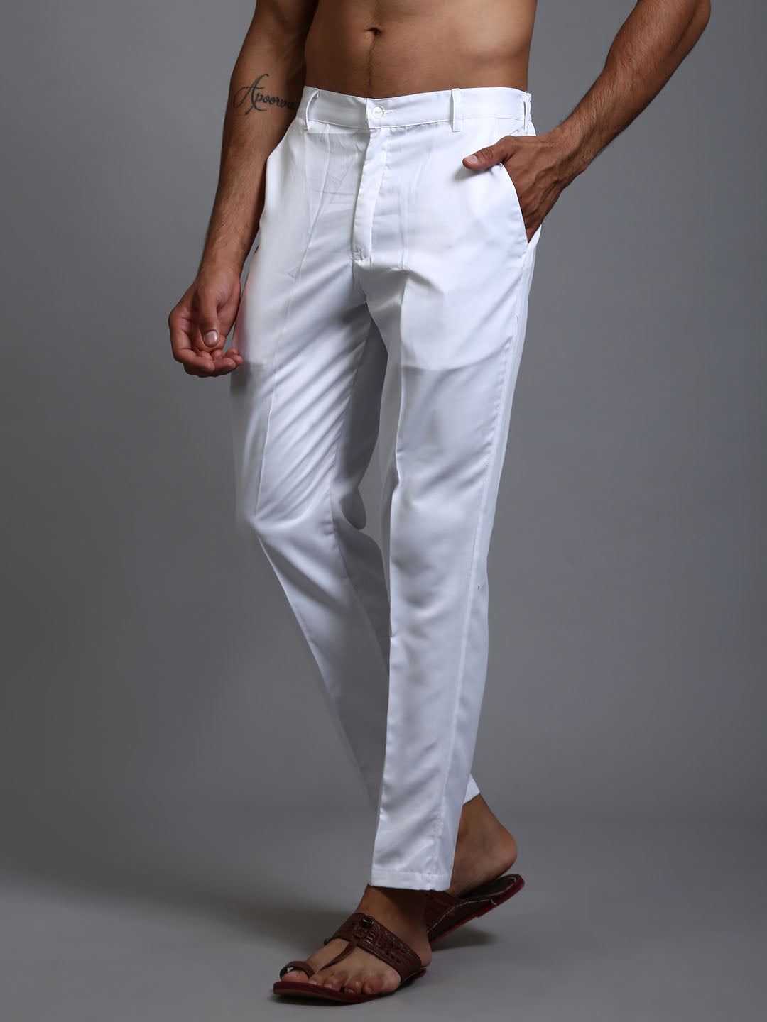 Men's White - Pyjama