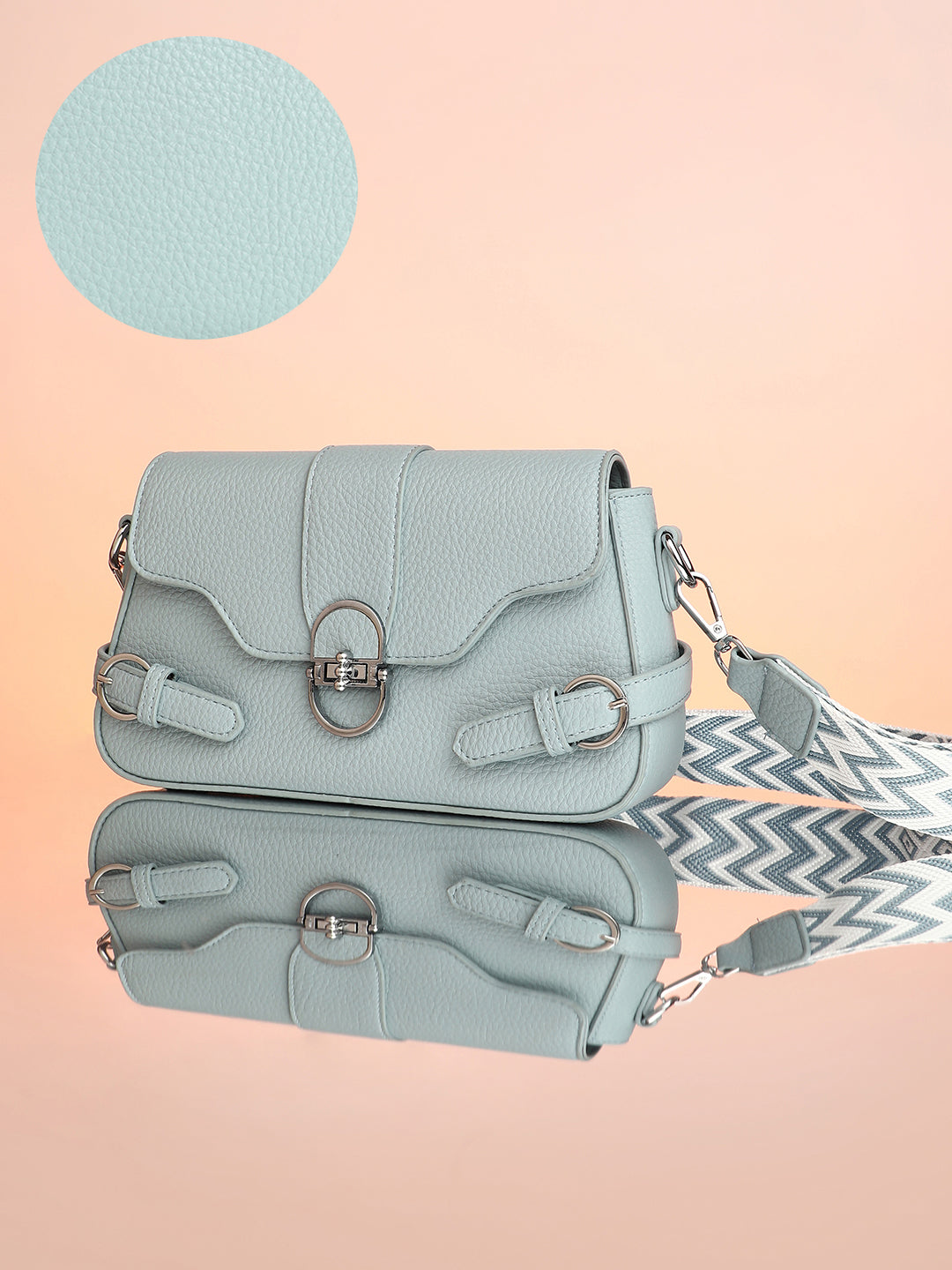 Women's The Utilitarian Sling Bag - Sky Blue