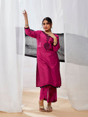 Women's Magenda Kurta Set