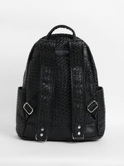 Women's The Weave Curve Backpack - Onyx Black