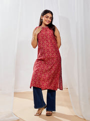 Women's Red Kurta