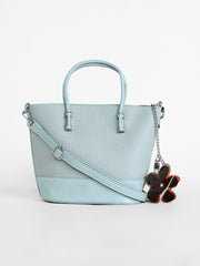 Women's The Basket Hand Bag - Icy Blue