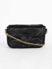 Women's The Quilted Butterfly Shoulder Bag - Midnight Black