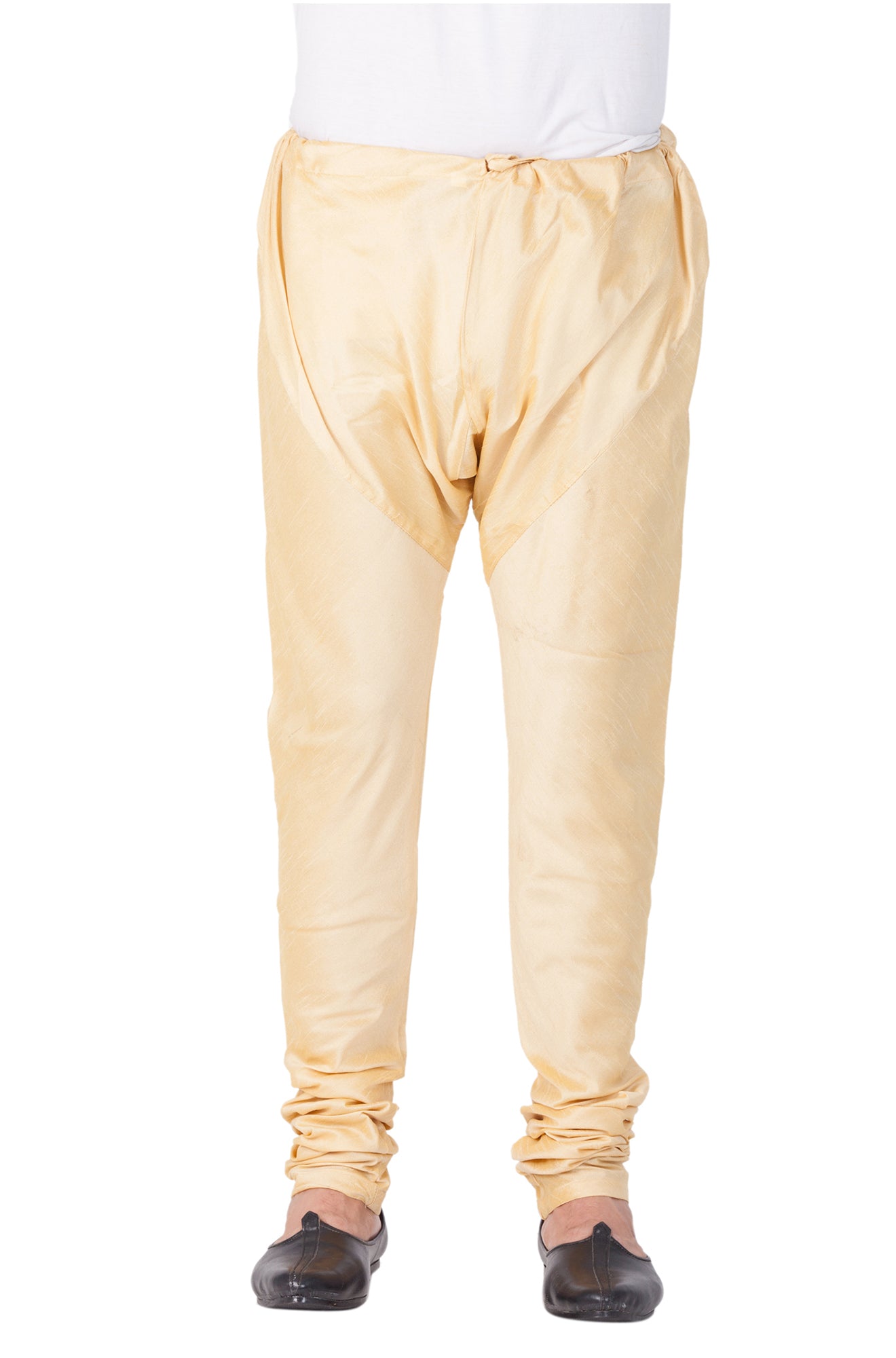 Men's Gold Silk Blend Pyjama