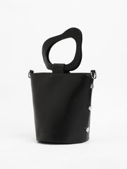 Women's The Flora Pot Bucket Bag - Onyx Black