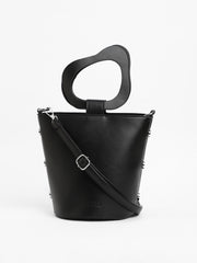 Women's The Flora Pot Bucket Bag - Onyx Black