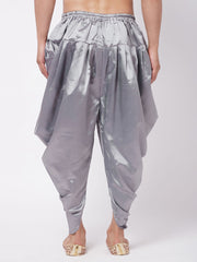 Men's Silver Cowl Dhoti