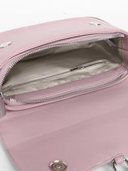 Women's The Hanging Buckle Sling Bag - Nude Pink