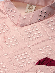 Men's Pink Nehru Jacket