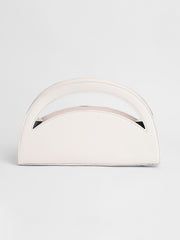 Women's The Mezzaluna Hand Bag - Ivory White