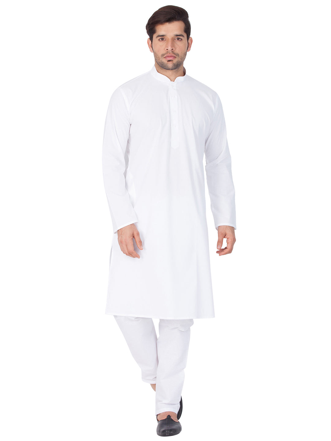 Men's White Pure cotton Pyjama