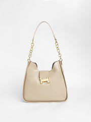 Women's The Monogram Shoulder Bag - Ivory White