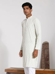 Men's Pista Rayon Kurta