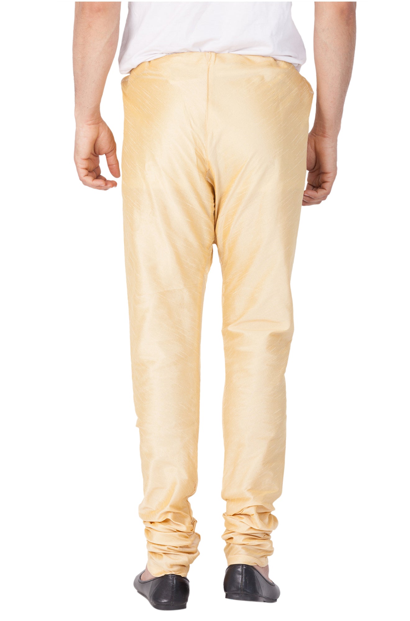 Men's Gold Silk Blend Pyjama