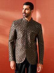 Men's Coffee Silk Blend Jodhpuri