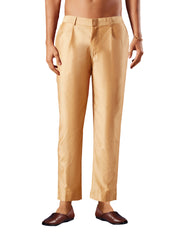 Men's Rose GoldViscose Pant Style Pyjama