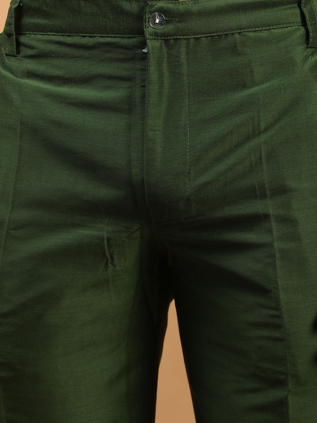 Men's Green Viscose Pant Style Pyjama