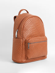 Women's The Weave Curve Backpack - Sienna Brown