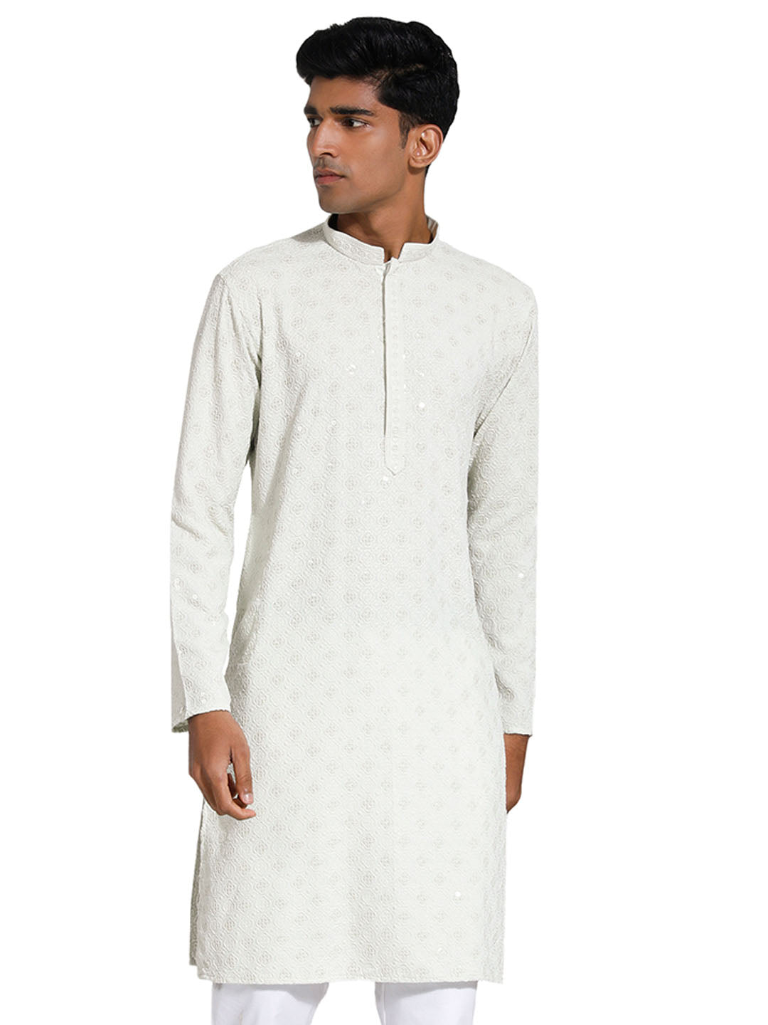 Men's Pista Rayon Kurta