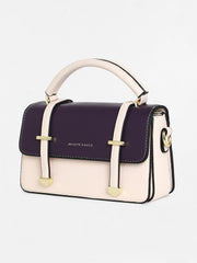 Women's The Linea Hand Bag - Ivory White:Wine Red