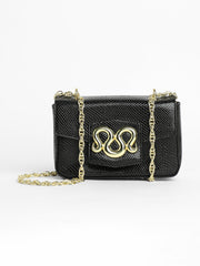 Women's The Reptilia Sling Bag - Midnight Black