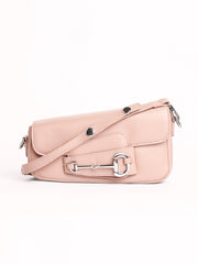 Women's The Asymmetric Link Shoulder Bag - Blush Pink