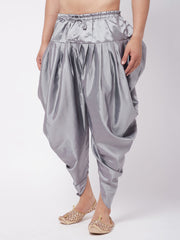 Men's Silver Cowl Dhoti