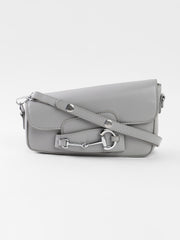 Women's The Asymmetric Link Shoulder Bag - Ash Grey