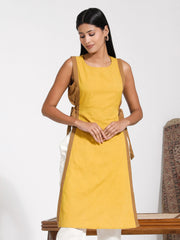 Women's Mustard Yellow Kurta