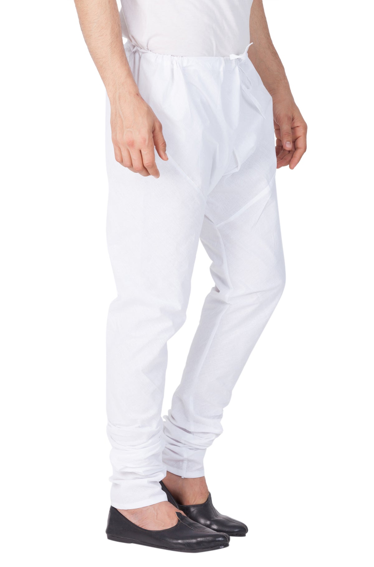 Men's White Pure cotton Pyjama