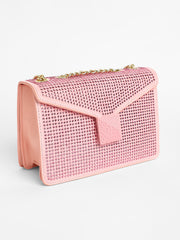 Women's The Stud Sling Bag - Blush Pink