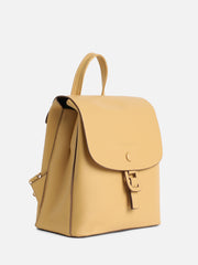 Women's The Buckle Flap Backpack - Pale Yellow