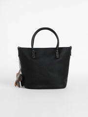 Women's The Basket Hand Bag - Midnight Black