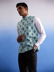 Men's Mehandi - Nehru Jacket