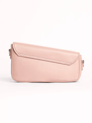 Women's The Asymmetric Link Shoulder Bag - Blush Pink