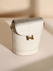 Women's The Monogram Sling Bag - Ivory White