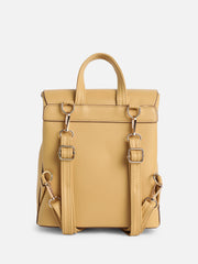 Women's The Buckle Flap Backpack - Pale Yellow