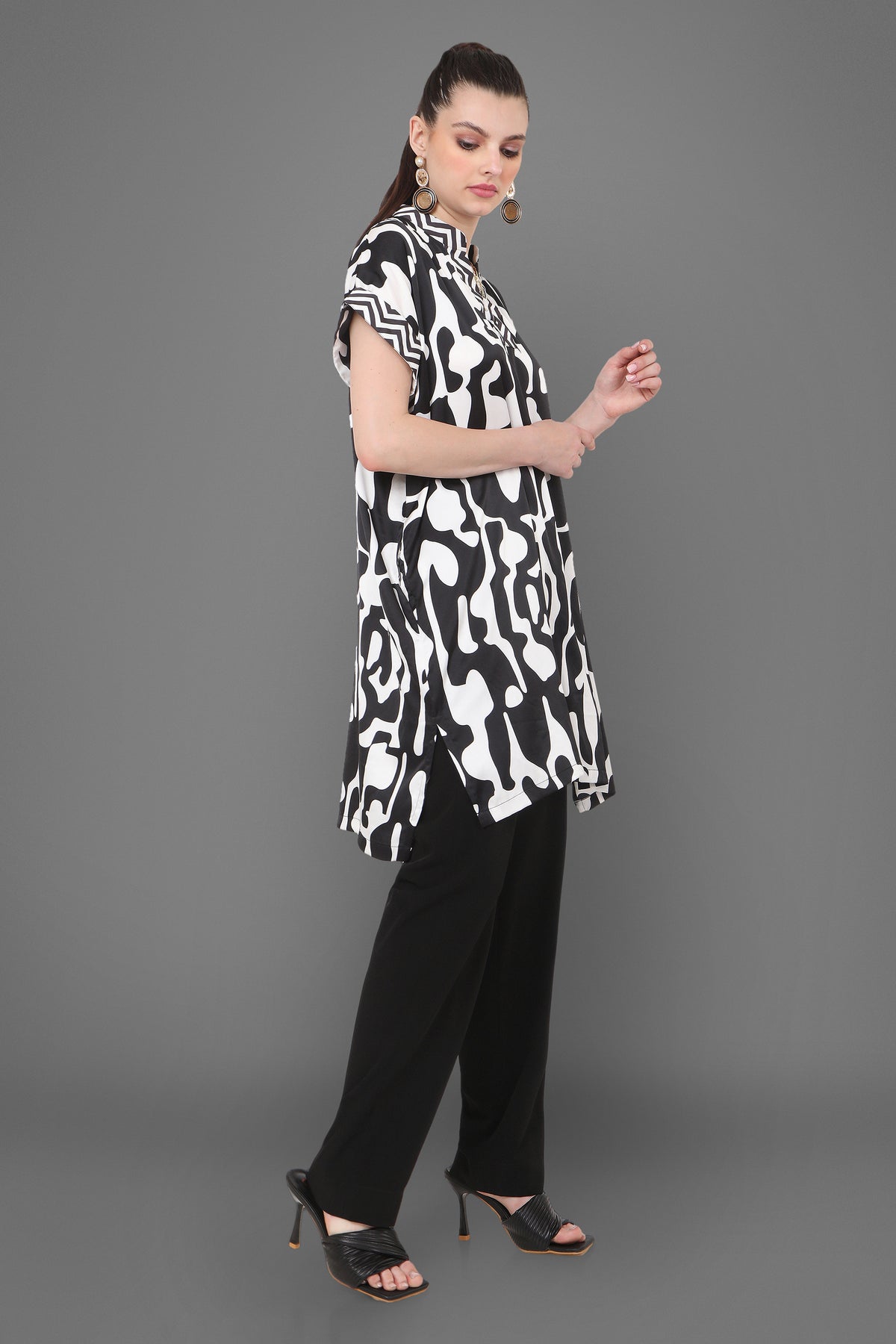 Lily Printed Kaftan Tunic